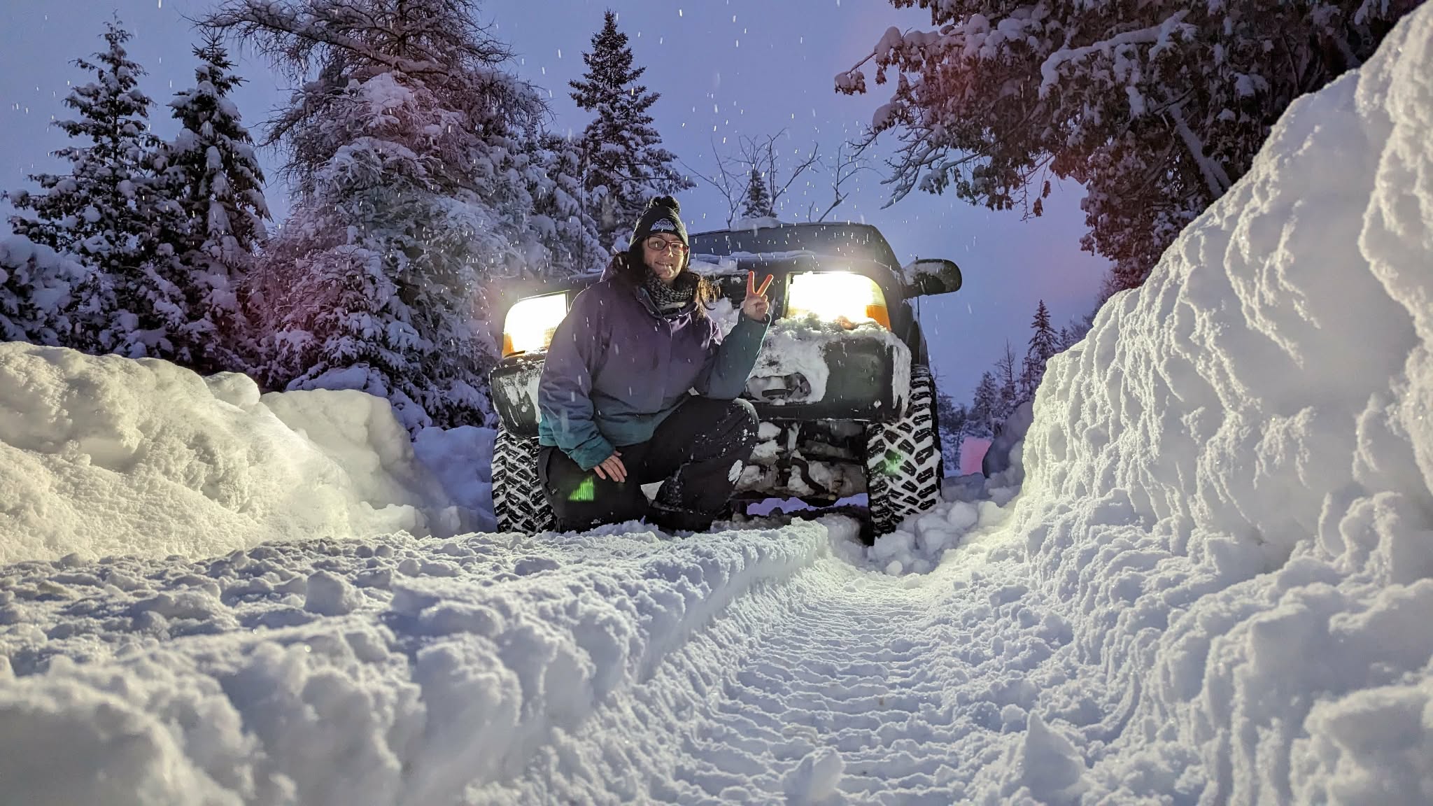 Membre du club en action